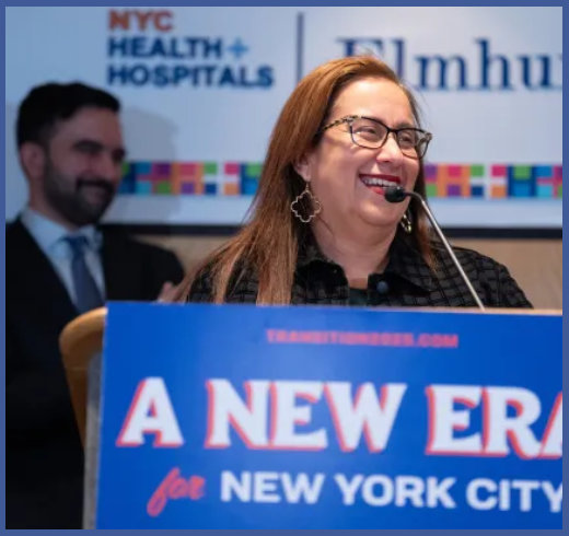 directora de Elmhurst Hospital como vicealcaldesa de Salud